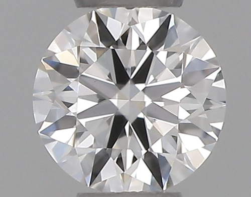 0.18 carat F-VVS2 Excellent cut Natūralus Round Deimantas (1)
