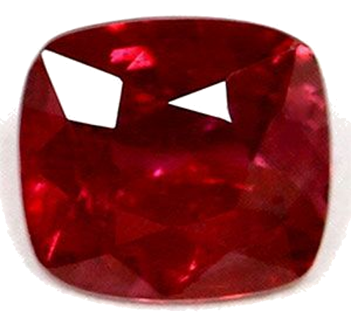 0.69 carat RED Cushion Rubinas (1)