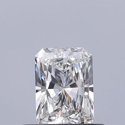 0.42 carat G-VVS2 Natūralus Radiant Deimantas (1)