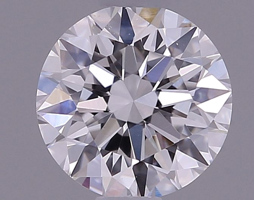 0.38 carat F-VVS1 Excellent cut Natūralus Round Deimantas (1)