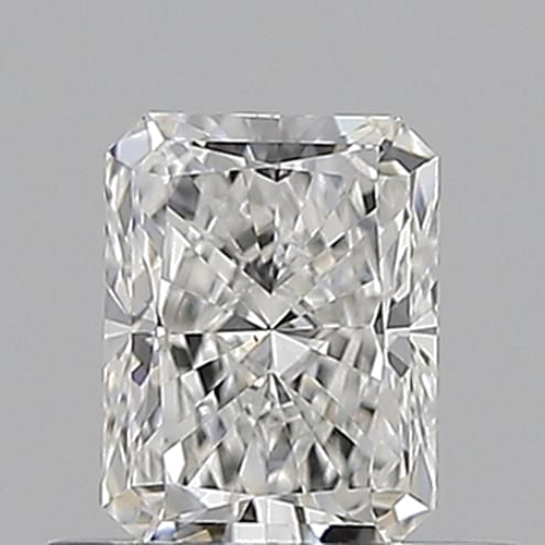0.5 carat E-VS1 Natūralus Radiant Deimantas (1)