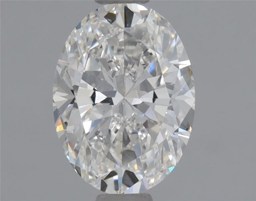 0.9 carat F-SI1 Natūralus Oval Deimantas (1)
