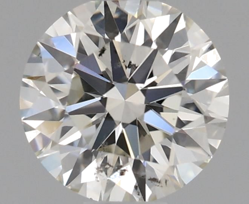 0.51 carat J-SI2 Excellent cut Natūralus Round Deimantas (1)