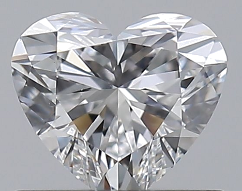 0.59 carat E-VS1 Natūralus Heart Deimantas (1)