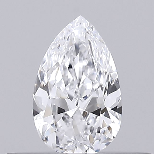 0.2 carat D-VVS2 Natūralus Pear Deimantas (1)