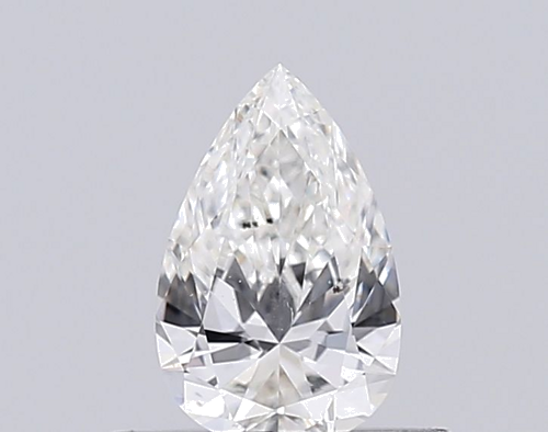 0.35 carat H-SI2 Natūralus Pear Deimantas (1)