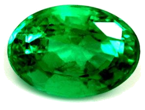 0.89 carat GREEN Oval Smaragdas (1)