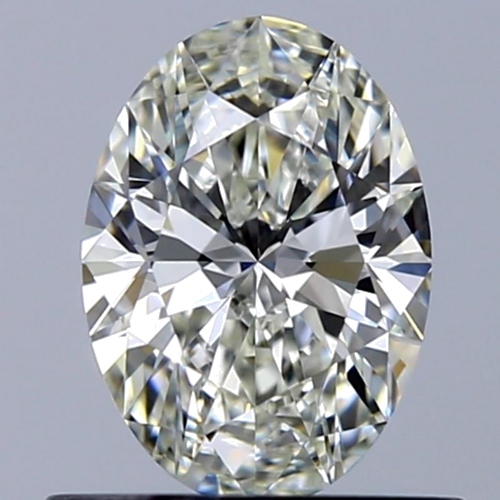 0.6 carat H-VVS2 Natūralus Oval Deimantas (1)