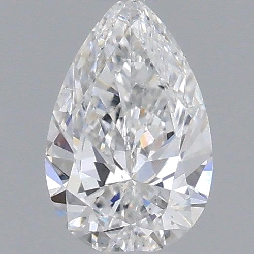 0.35 carat E-SI2 Natūralus Pear Deimantas (1)