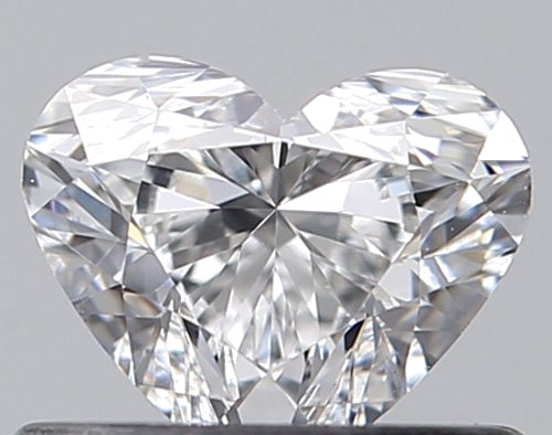 0.5 carat E-VS1 Natūralus Heart Deimantas (1)