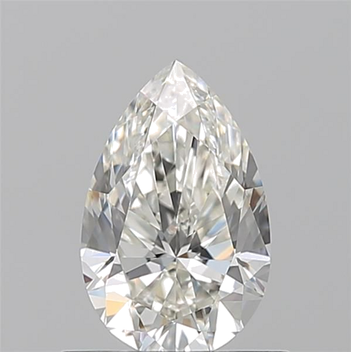 0.62 carat J-VVS1 Natūralus Pear Deimantas (1)