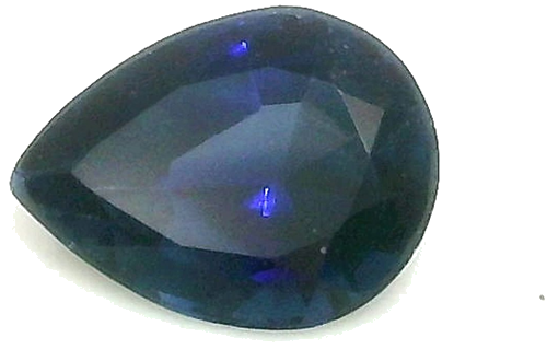 0.36 carat BLUE Pear Safyras (1)