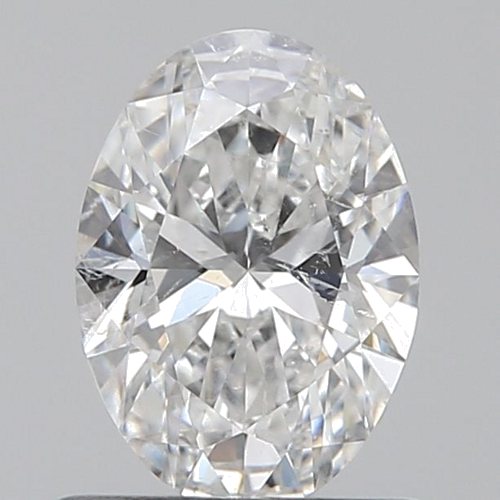 0.71 carat E-SI2 Natūralus Oval Deimantas (1)