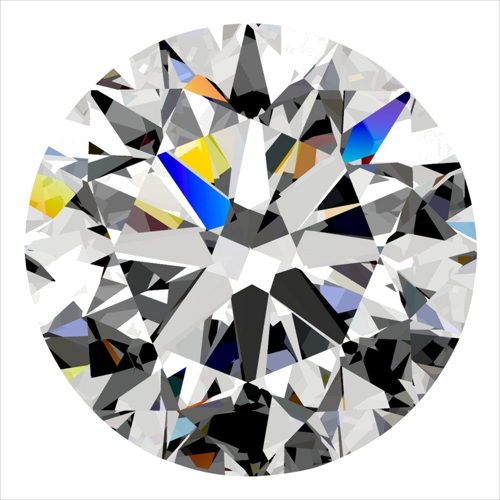 0.3 carat D-VS1 Very Good cut Natūralus Round Deimantas (1)