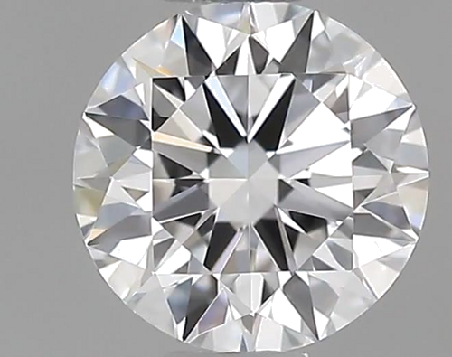 0.36 carat D-VVS2 Excellent cut Natūralus Round Deimantas (1)