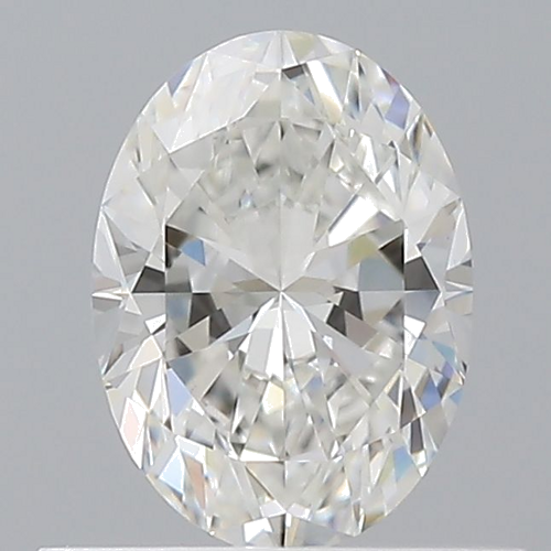 0.5 carat F-VS2 Natūralus Oval Deimantas (1)