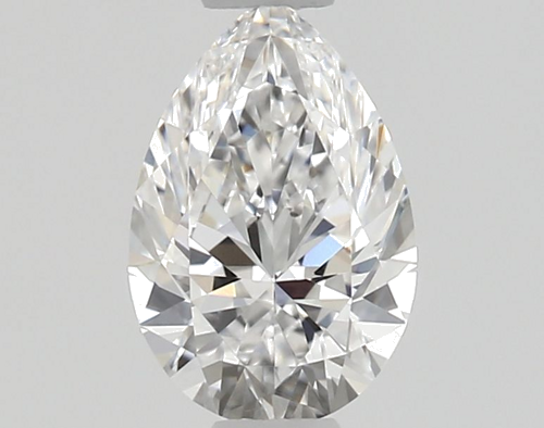 0.5 carat D-VVS1 Natūralus Pear Deimantas (1)