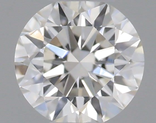 0.18 carat H-VVS2 Very Good cut Natūralus Round Deimantas (1)