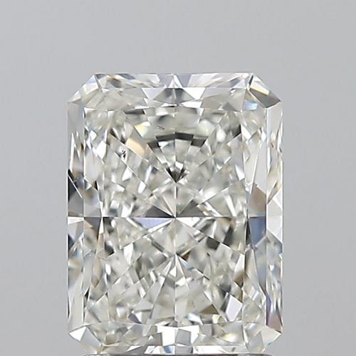 1.7 carat H-SI1 Natūralus Radiant Deimantas (1)