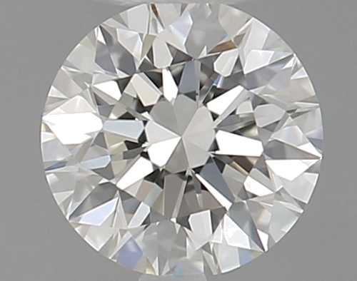 0.39 carat J-VVS2 Excellent cut Natūralus Round Deimantas (1)