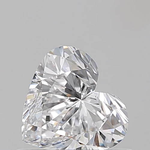 0.5 carat D-VVS1 Natūralus Heart Deimantas (1)