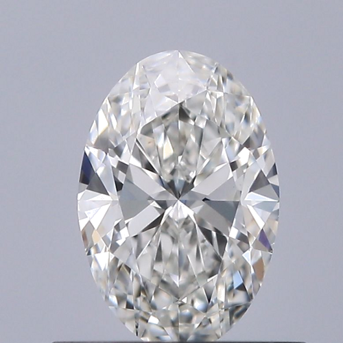 0.51 carat G-VS1 Natūralus Oval Deimantas (1)