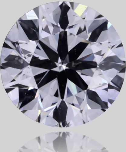 0.9 carat F-SI1 Very Good cut Natūralus Round Deimantas (1)