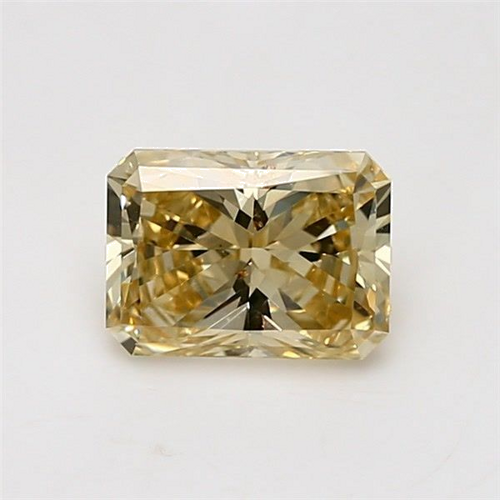 1.58 carat Fancy Yellow-SI2 Natūralus Radiant Deimantas (1)