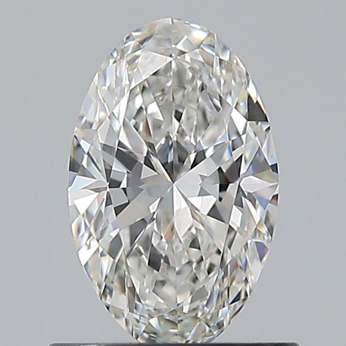 0.7 carat G-VVS1 Natūralus Oval Deimantas (1)