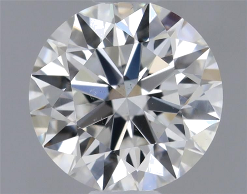 0.44 carat G-SI1 Excellent cut Natūralus Round Deimantas (1)