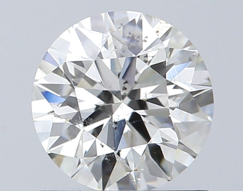 0.9 carat I-SI2 Very Good cut Natūralus Round Deimantas (1)