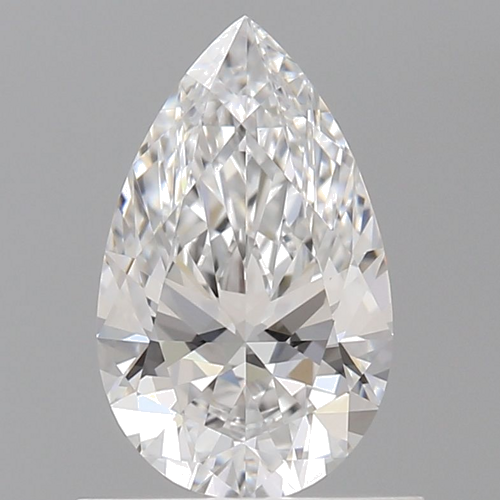0.73 carat D-VVS2 Natūralus Pear Deimantas (1)