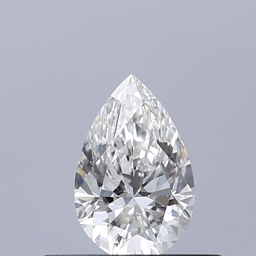 0.31 carat G-IF Natūralus Pear Deimantas (1)