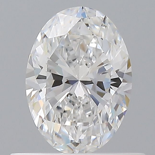 0.5 carat D-VVS2 Natūralus Oval Deimantas (1)