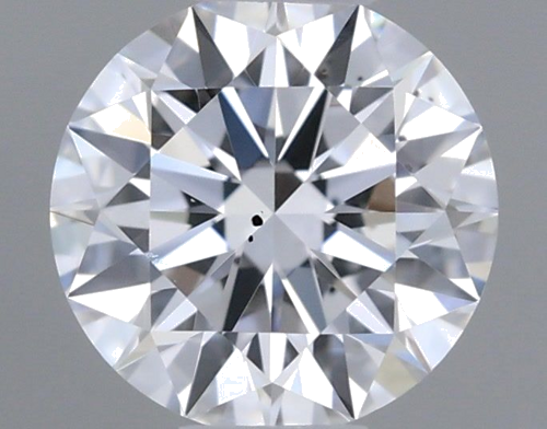 0.45 carat D-SI1 Excellent cut Natūralus Round Deimantas (1)