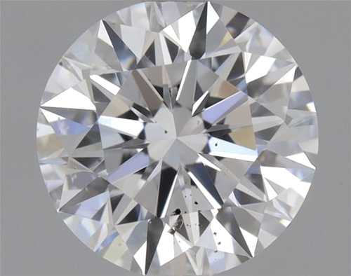 0.54 carat D-SI2 Excellent cut Natūralus Round Deimantas (1)