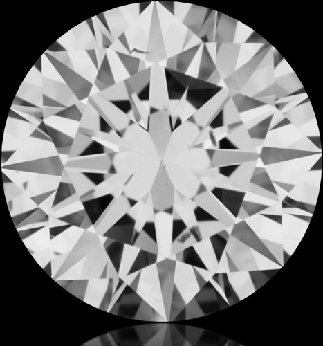 0.51 carat G-SI1 Excellent cut Natūralus Round Deimantas (1)