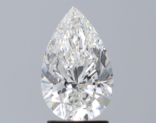 2.05 carat G-VVS2 Natūralus Pear Deimantas (1)