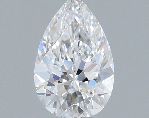 0.41 carat E-VVS2 Natūralus Pear Deimantas (1)