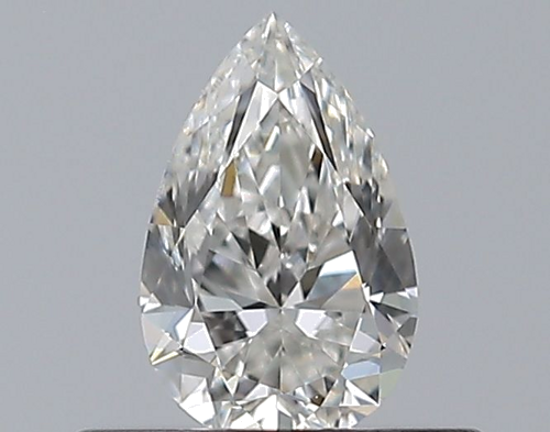 0.35 carat F-VS1 Natūralus Pear Deimantas (1)