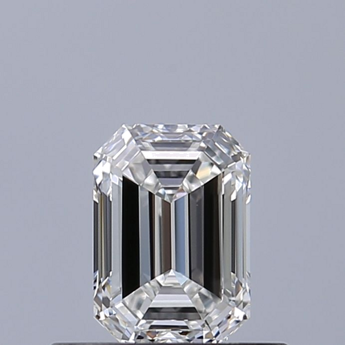 0.5 carat F-VVS2 Natūralus Emerald Deimantas (1)