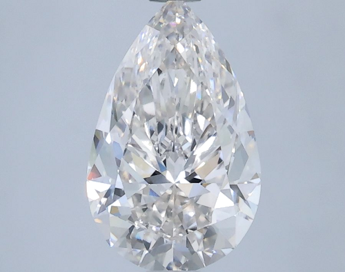 1.5 carat I-VVS2 Natūralus Pear Deimantas (1)