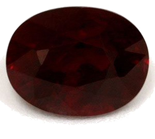 0.94 carat RED Oval Rubinas (1)
