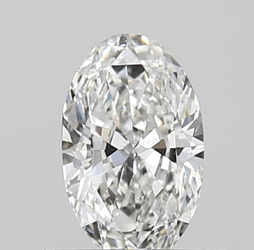 0.34 carat F-SI1 Natūralus Oval Deimantas (1)