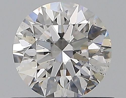 0.5 carat F-SI1 Excellent cut Natūralus Round Deimantas (1)