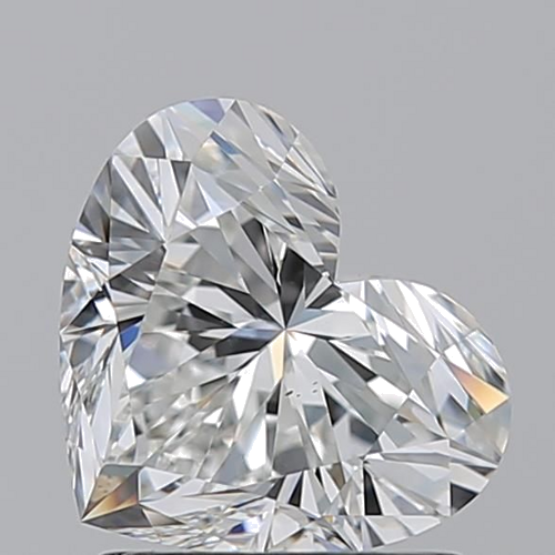 1.5 carat G-VS2 Natūralus Heart Deimantas (1)