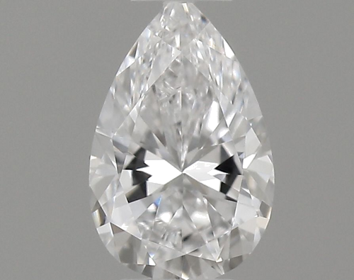 0.23 carat D-VVS1 Natūralus Pear Deimantas (1)