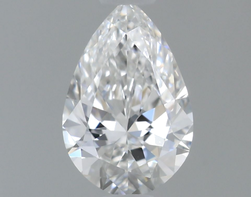 0.3 carat E-VS1 Natūralus Pear Deimantas (1)