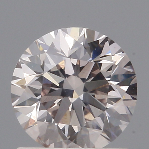 0.9 carat Light Pinkish Brown-SI1 GD cut Natūralus Round Deimantas (1)