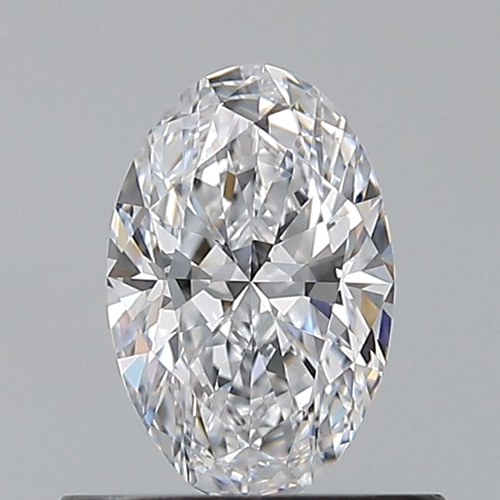 0.5 carat D-VVS1 Natūralus Oval Deimantas (1)